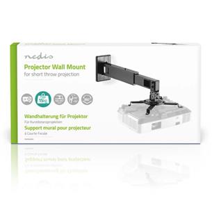Soporte pared proyector, max.15Kg Nedis