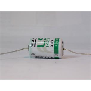 Pila litio 3,6V 1Ah 1/2 AA soldar HQ