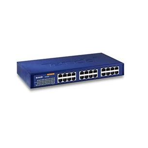 Switch 24 puertos 10/100/1000 Tenda 11" (Adap.19")