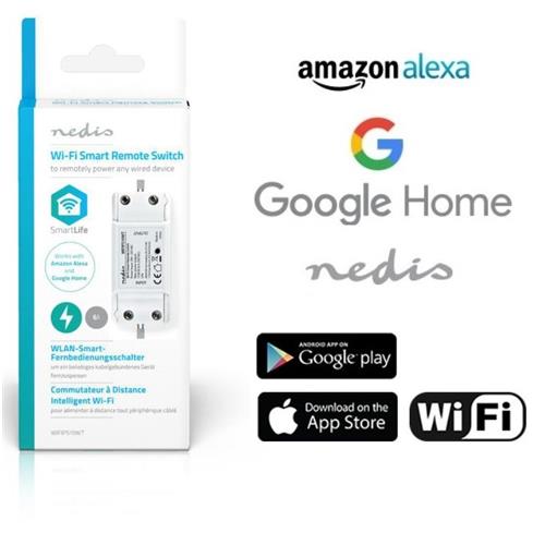 Nedis Int.Disyuntor 10A inteligente Wifi Alexa Google