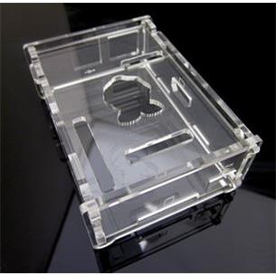 Caja transparente desmontada para Raspberry Pi Tipo B