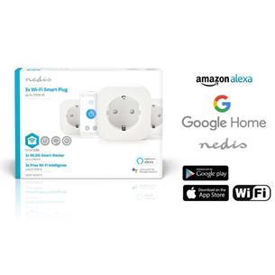 Pack 3xSchuko 10A inteligente Wifi Alexa Google