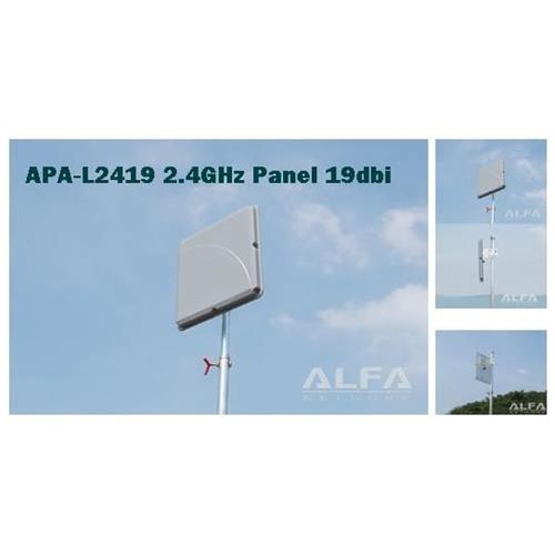 Antena Wifi Planar 19dBi 2.4Ghz Alfa Network