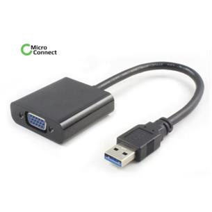 Convertidor USB 3.0 a VGA tarjeta grafica MicroConnect
