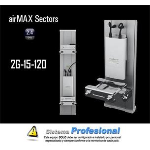 Antena Wifi Sectorial 120º 15dBi 2.4Ghz Ubiquiti