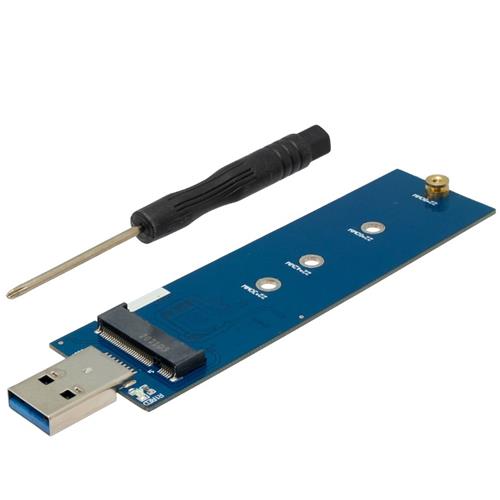 Adaptador USB 3.0 a M.2 SATA SSD tipo B o B+M