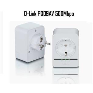 KIT Homeplug PLC 500Mbps D-Link P309AV (Pareja)