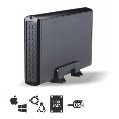 Caja Externa 3.5" USB2 TooQ SATA TQE3509b