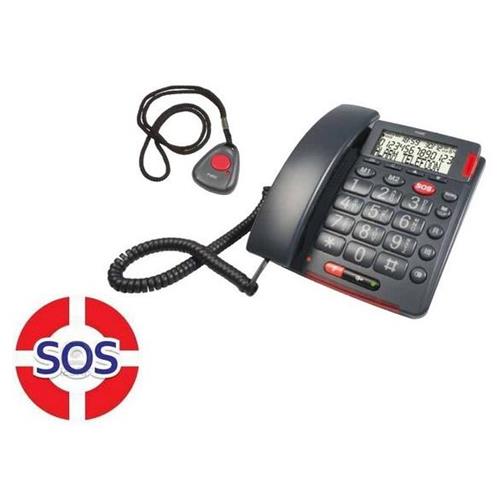 Telefono sobremesa FX-3850 Gran Teclado SOS 24dB