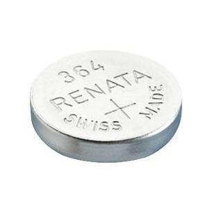 Pila boton oxido plata 1,55V 2.15x6.80mm Renata