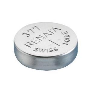 Pila boton oxido plata 1,55V 6,8x2,6mm Renata 377