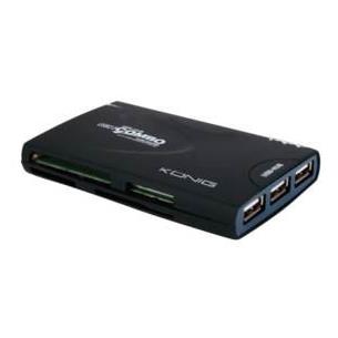 Lector tarjetas con cable 1,8m USB 2.0