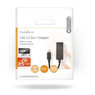 T.Red USB-C a RJ45 2.5Gbps Nedis 64960