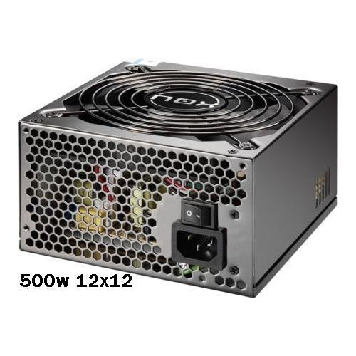 Fuente ATX 500W Vent.12x12 Unyka