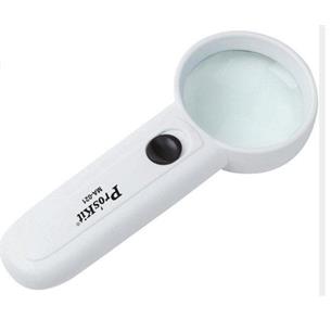 Lupa x3.5 aumentos y luz Led HRV6614
