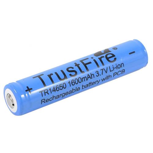 Bateria Litio recargable 3,7V 1600mAh 14650