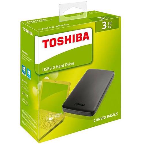 Disco Duro Externo 2.5" USB3 3Tb Toshiba