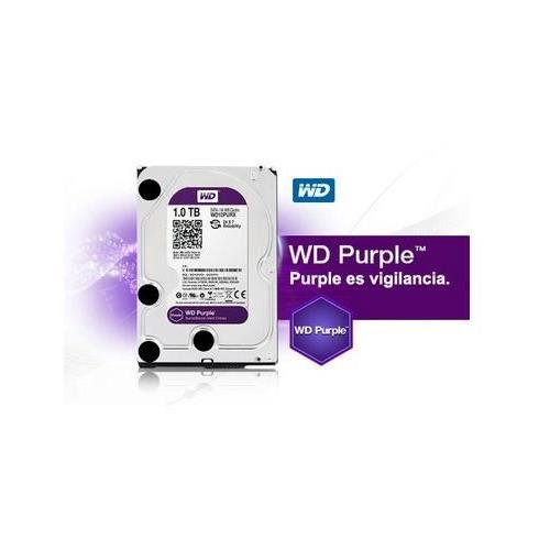 Disco Duro 3.5" WD1Tb Sata3 64mb purple CCTV