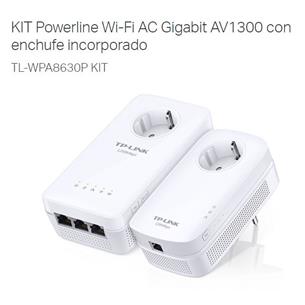 KIT PLC 1300 Mbps+Wifi AC TP-Link 8630PKIT
