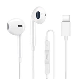 Auricular+mic XO EP2 inEar blanco Tipo-C