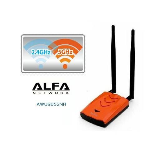 Adaptador Wifi USB2.0 Alfa Network 052NH Dual