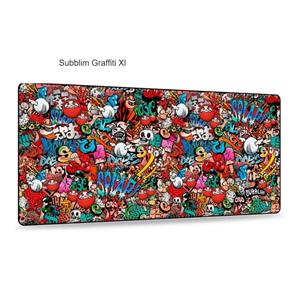 Alfombrilla Gaming Subblim Grafiti XL 90x40