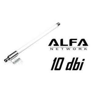 Antena Wifi Omni. exterior 10 dbi Alfa 2.4Ghz