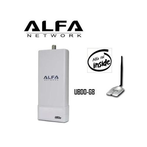 Adaptador Wifi 1W Exterior UBDO-G8 Alfa Network