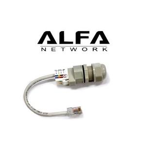 Base RJ45 Kit para uso exterior Alfa Network