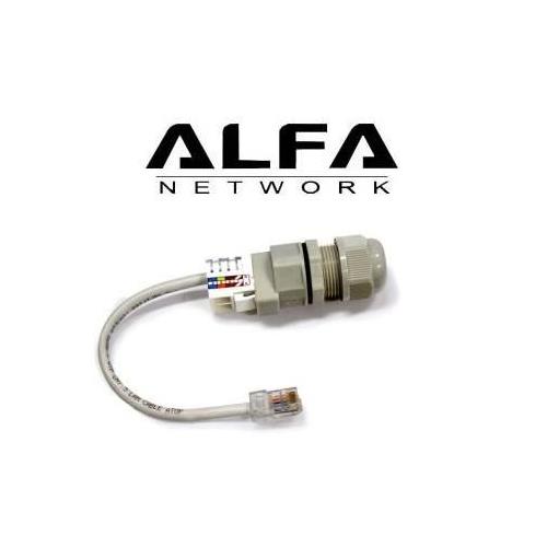 Base RJ45 Kit para uso exterior Alfa Network