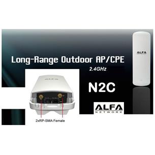 Punto de Acceso Alfa Network N2C 2x2 Long Range