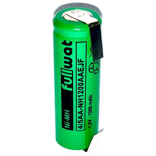 Bateria 1,2V 1200mAh NiMh 4/5AA 14,1x42,6mm soldar