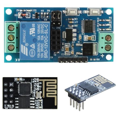Modulo control rele por WIFI (ESP8266) compatible Arduino