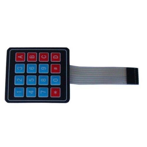 Teclado de membrana hexadecimal compatible Arduino