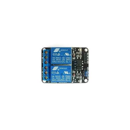 Modulo 2 reles 12Vdc compatible Arduino