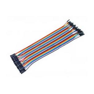 Juego 40 cables 20cm hembra hembra Arduino