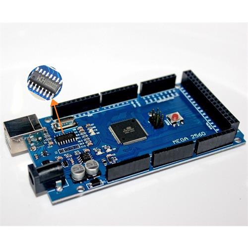 Placa de desarrollo Mega 2560 compatible Arduino