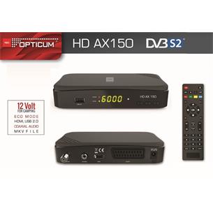 Receptor satelite HD AX-150 12V OPTICUM