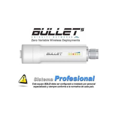 Punto de acceso Wifi Ubiquiti Bullet M5HP 5Ghz