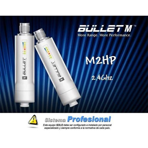 Punto de acceso Ubiquiti BulletM2-HP 2,4Ghz 802.11n