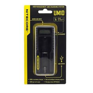 Cargador Nitecore USB Bat x 1 Litio UM10 Digital