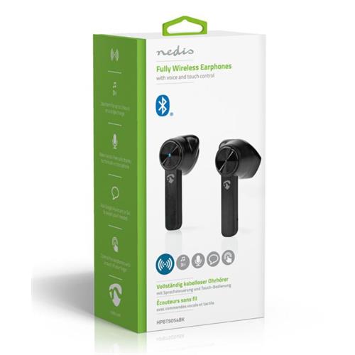 Auriculares Bluetooth con micro IPX5 tactil Nedis
