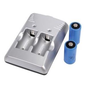 Cargador para pila Li-ion CR123A recargable