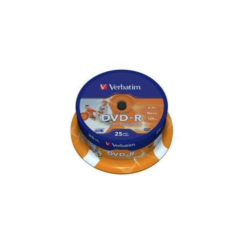 DVD+R X16 4,7GB RW terrina de 25u