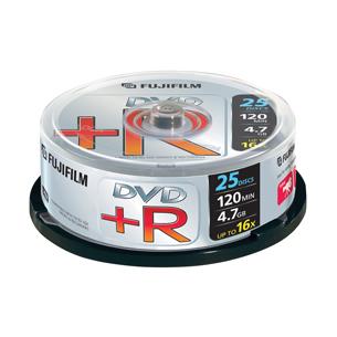 DVD+R X16 4,7GB RW imprimible terrina de 25u