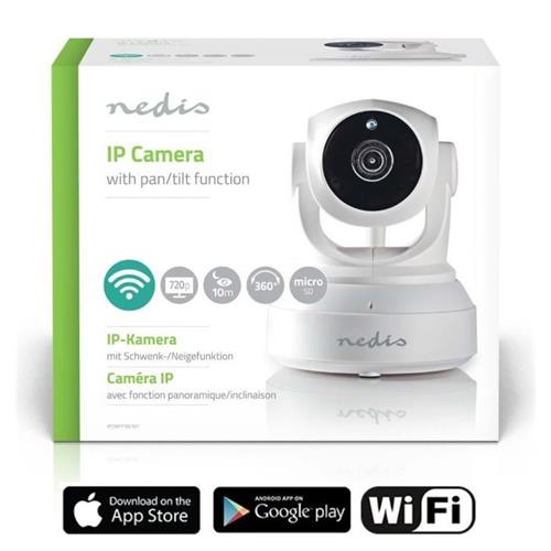 Camara IP wifi 720p NEDIS MicroSD