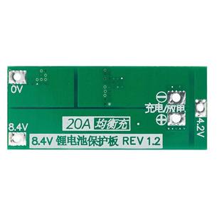 Circuito de carga y proteccion de baterias Li-ion 20A 2S 8,4V