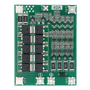 Circuito de carga y proteccion de baterias Li-ion 40A 4S 16,8V