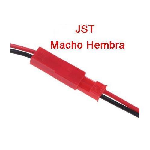 Conector RC tipo JST pareja M/H lipo