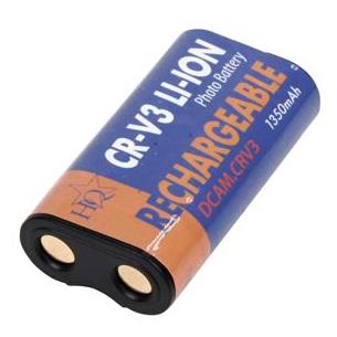 Bateria recargable litio CRV3 3V 1350mAh